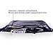 LEADO Holographic Fanny Pack for Women, Flat Fashion Waist Pack Bum Bag for Running, Festival, Rave, Party, Travel (Holographic Black)