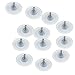 TsingFish 12 PCS Rubber Strong Suction Cup Replacements for Glass Table Tops with M4 Screw