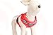 PUPTECK Soft Mesh Dog Harness and Leash Set Pet Puppy Cat Comfort Padded Vest No Pull Harnesses, Deep Red, M