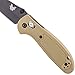 Benchmade, Mini Griptilian 556SN, EDC Folding Knife, Drop-Point Blade, Manual Open, AXIS Locking Mechanism, Coated Finish, Made in USA