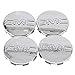 Accarparts Chrome Wheel Center Hub Caps for GMC Denali Sierra Yukon 83MM 3.25 inch(Sliver)