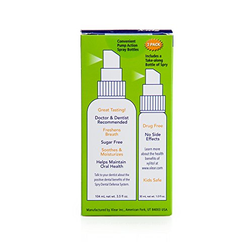 2 Spry+Xylitol+Moisturizing+4+5+fl+oz