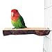 Bird Perch Stand, Parrot Birdcage Natural Stand, Pet Applewood Playstand for Gerbil Hamster Budgie Cockatiel Parrot Rat Parakeet, Bird Climbing Stairs for Conure Parakeet Budgie Cockatiels Lovebirdsthumb 1