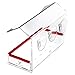 XMSTORE Window Bird Feeder for Outside-Clear Large View-Holds All Wild Bir