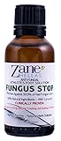 Fungus Stop. Anti Fungal Athletes Foot Solution. KILL 99.9% of FUNGUS. Relieves Itching, Burning, Cracking, Scaling. 1 oz - 30 ml