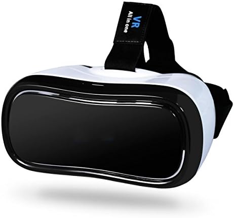 Livehomes 3D VR All in One Virtual Reality Headset WiFi 2.4G Bluetooth HDMI 1080P 360 Viewing Immersive Supports TF Card for PC Movie and PS4 Xbox Games Youtube Google Play