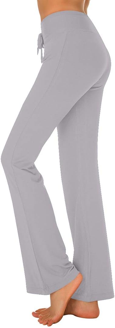 Women's Bootcut Yoga Pants Comfortable High Waist Drawstring Lounge Pants