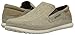 Crocs Men's Santa Cruz Playa Slip-On Loafer, Khaki/Stucco, 12 M US