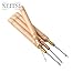 Neitsi Hair Extension Remove Pliers + Pulling Hook + Bead Device Tool Kits + 500pcs 5mm Micro Rings (Black# Beads)