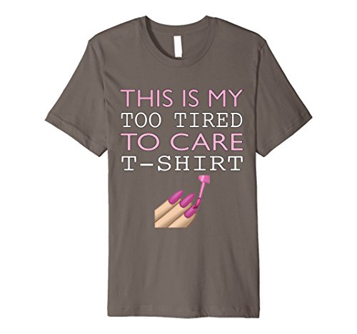 Men's This Is My Too Tired To Function Care Funny Emoji T Shirt 2XL Asphalt