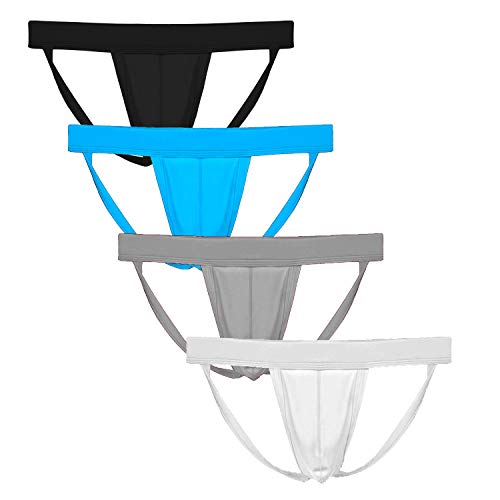 Summer Code Men s Athletic Supporter Performance JockStrap Elastic Waistband Underwear