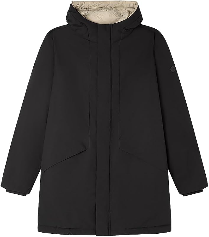 Winter Smart Daily Parka Sport Jacket, Black, XL para Hombre