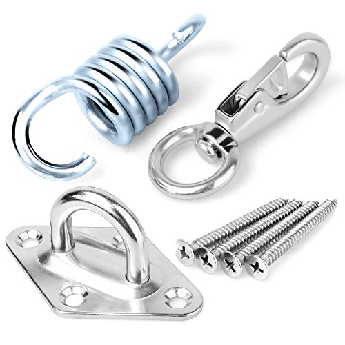 EXCELFU Ultimate Hammock Chair Hanging Kit 600 LB Capacity Hammock