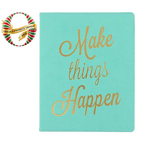 Eccolo D505M World Traveler 8-Inchx10-Inch Desk Journal, Make Things Happen