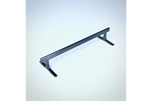 LEEFAI Pro Fingerboard Rail, Metal mini Finger Skateboard Rail for Your ramps and Park, 8.1 x 2.7 x 1.5 inches -The Best Obst
