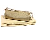 Cozy Wensli Silk Camel Silk Throw Children Blanket / portable car & airplane travel mini & standard blanket filling with 100% natural mulberry silk - Golden Mini