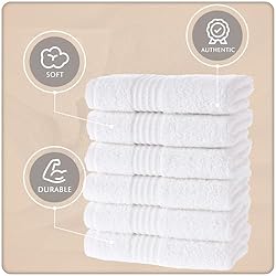 MAURA Basics Turkish Cotton Washcloth Towel Set