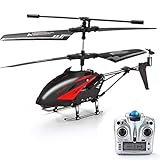 RC Helicopter, GoStock Remote Control Helicopter with Gyro and LED Light 3.5 Channels Alloy Mini Helicopter Micro RC Helicopter Toy for Kids & Adult Indoor and Outdoor (S880A)