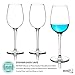 MICHLEY Floating Wine Glasses for Pool Unbreakable Tritan Plastic Red Wine Glasses with Stem Poolside Floating Cups 12.5 OZ, Dishwasher Safe, Set of 2