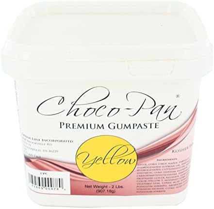 Choco-Pan Gumpaste Yellow 2 Pounds