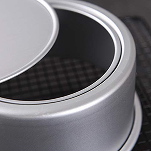 Bakerdream Anodized Aluminum Round Cheesecake Pan with Removable Bottom Bakeware Round Cake Pan (8 inch)