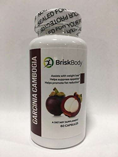 Garcinia Cambogia by Brisk Body - Natural Weight Loss Supplement to Suppress Appetite while Helping You Burn Fat