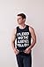 Crazy Dog Mens I Flexed and The Sleeves Fell Off Tank Top Funny Gym Workout Tee