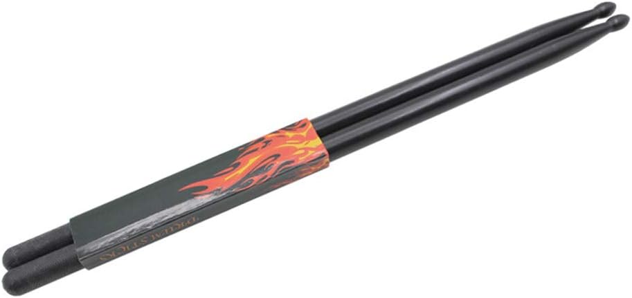 RENNICOCO 1 Pair 5A Nylon Drumsticks Non-slip Durable Plastic Exercise Drum Sticks Instrument Accessoris for Kids Students,Professional Classic Drumsticks for Fitness Aerobic Workout Classes