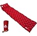 OutdoorsmanLab Ultralight Sleeping Pad with Built-in Pillow and Air Pump For Camping Backpacking, Travel