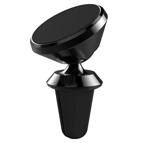 Car Phone Mount Holder,HETBEES Universal Air Vent Mobile Phone Magnetic Car Holder Cradle 360Â° Rotation Cell Phone GPS Mount for Smartphone, iPhone X/8/7/6/6S/5/,Samsung,LG,HTC and Tablet