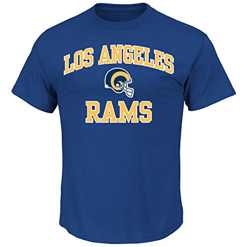 Los Angeles Rams Majestic NFL Retro Men's T-Shirt (Large)