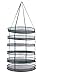 VIVOSUN 2 FT 6 Layer Collapsible Dry Net Hydroponic Detachable Collapsible Herb Drying Rack