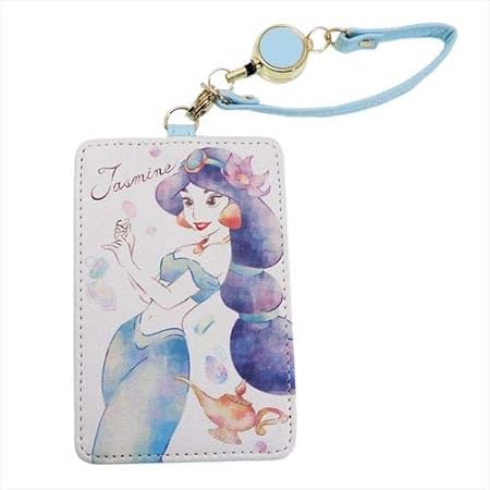 Amazon Co Jp ジャスミン アラジン パスケース カードケース 定期入れ リール ディズニー ディズニープリンセス グッズ リール付き おもちゃ