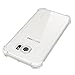 LUVVITT [Clear Grip] Soft Slim Flexible TPU Back Cover Transparent Rubber Case for Samsung Galaxy S7 - Clear