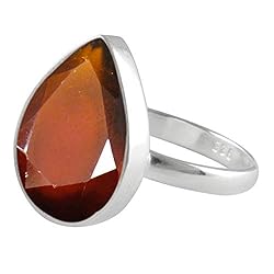 SURYAGEMS Natural Pear January Birthstone Faceted
