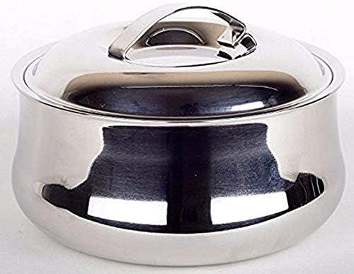 Quality Stainless Steel Chapati Box Casserole Set Bread Container Hot Pot 1 pc
