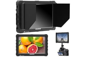 LILLIPUT A7S 7" 1920x1200 IPS Screen Camera Field Monitor 4K 1.4 HDMI Input output Video with Black Rubber Case Best Field Monitor (LILLIPUT USA OFFICIAL SELLER for full warranty)