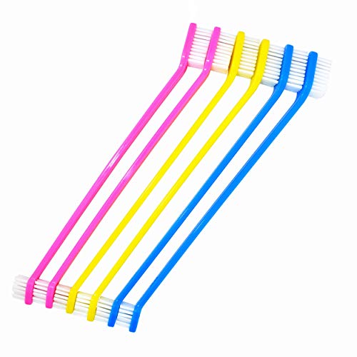 RosyLife Pet Dog Soft Toothbrush Dog Toothbrush Finger Toothbrush pet Toothbrush Small to Large Dogs (6+6-2pack) - Thumbnail 5