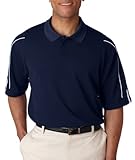 Adidas Men's ClimaLite 3-Stripes Cuff Polo