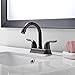 Comllen Commercial Antique Two Handle Lavatory Bronze Bathroom Faucet, Oil Rubbed Bronze Bathroom Faucet