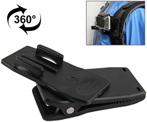 Camera Tripod & Monopod Accessories 360 Degree Rotation Quick Release Backpack Rucksack Hat Clip Clamp Mount for GoPro NEW HERO /HERO6 /5 Session /5 /4 Session /4 /3+ /3 /2 /1, Other Sport Cameras