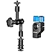 Neewer Aluminum Alloy Articulating Magic Arm - 7 Inches/ 17.78 Centimeters, with 15mm Rod Clamp for Mounting LED light, Monitor, Flash to DSLR Camera or DSLR Movie Rig