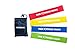 Premium Resistance Loop Exercise Bands (Set Of 4) With Carry Bag - Perfect for Yoga and Pilates, Toning, Strengthening, and Stretching Muscles - Great for Home Workouts and Physical Therapy