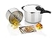 Fagor Innova Premuim 5 Piece Multi -Setting Pressure Cooker Set, Stainless Steel -  918010108