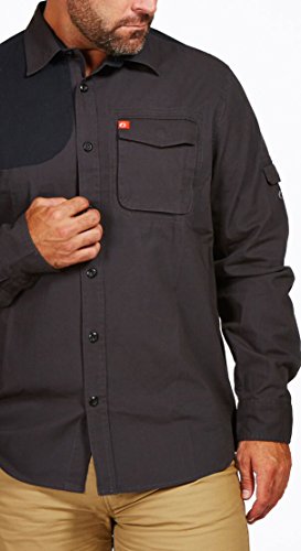 American Outdoorsman The Shooting Shirt (Right-Handed) (Medium, Raven)