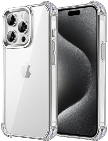 IVoler Clear Magnetic Cover For Xiaomi 15, Compatible With MagSafe, [Anti- Yellowing] [Shockproof Military Grade] Transparent Slim Anti-Scratch Hard PC Case