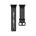 Fitbit Ionic Perforated Leather Accessory Band, Midnight Blue, Large