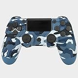 PS4 Controller Doubleshock 4 Wireless Controller for Playstation 4 - Blue Camouflage
