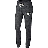 NIKE Womens Gym Vintage Pants Anthracite/Sail 883731-060 Size Medium