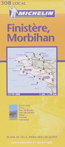 Download Carte routière : Finistère - Morbihan, N° 11308 PDF